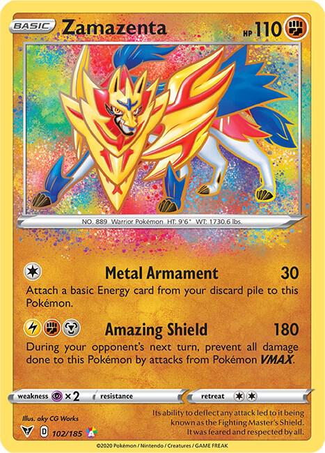 Zamazenta, Vivid Voltage #102/185