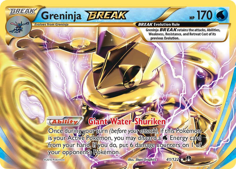 Greninja BREAK, BREAKpoint #41/122