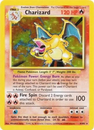 Charizard, Base Set #4/102
