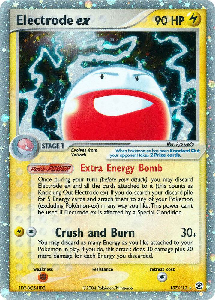 Electrode ex, EX FireRed & LeafGreen #107/112