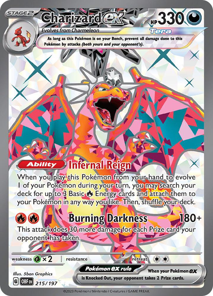 Charizard ex #215/197
